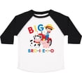 thumbnail image 3 of Inktastic Farmer Tractor Eieio Big Bro Boys Toddler T-Shirt, 3 of 5