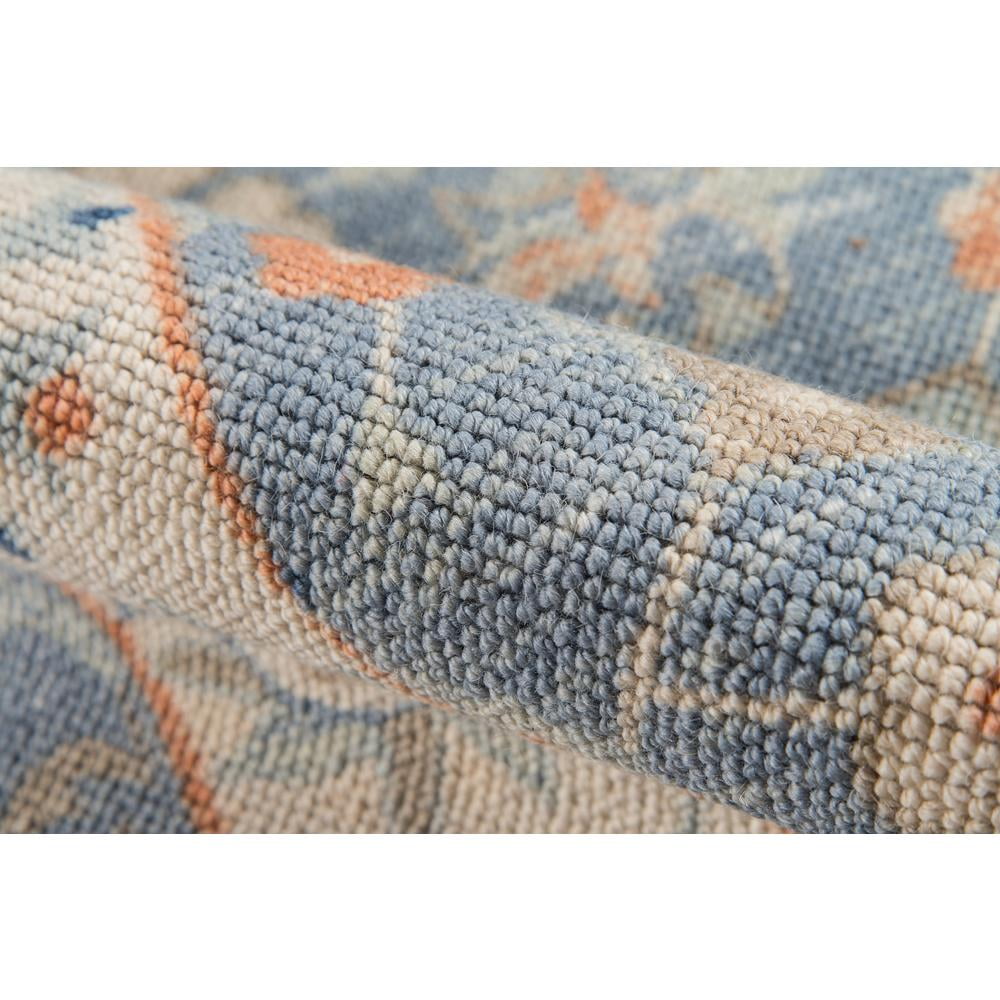 Momeni Anatolia Machine Made Wool and NylonBlue Area Rug 5'3" X 7'6"
