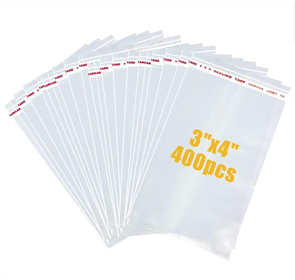 CLEAR CELLOPHANE CELLO BAGS SELF PEEL SEAL FOR CARD SWEET PARTY GIFT LARGE SMALL 