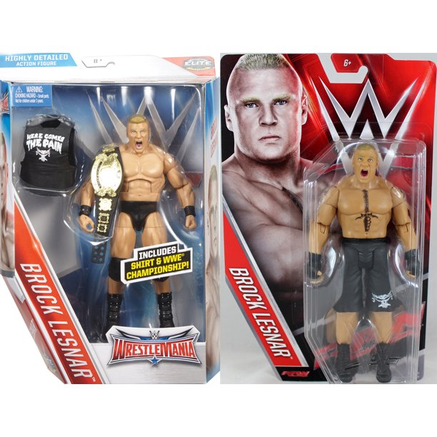 Package Deal Suplex City Brock Lesnar Wrestlemania 32 Elite Wwe Series 60 Wwe Toy Wrestling Action Figures Walmart Com