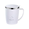 thumbnail image 6 of Stainless Coffee Mug With Lid Handle Portable Thermal Water Bottles Spill Resistant For Camping Travel, 6 of 8