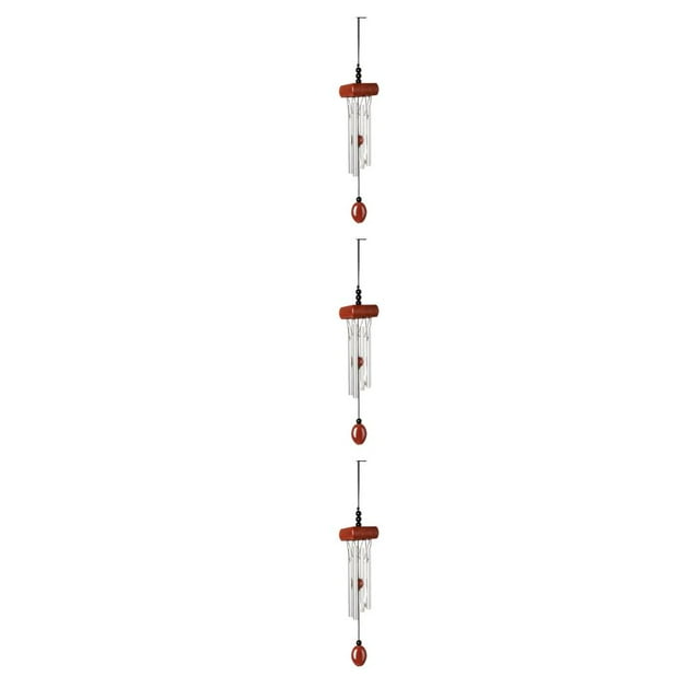 mmirethe Multiple Styles And Colors Wind Chimes For Wide Application Unique Style Wind Chime Pendant red 3Set
