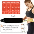 thumbnail image 2 of KingPavonini Waist Trimmer for Women & Mens Waist Trainer Sweat Belt Plus Size, Upgraded (Large), 2 of 8