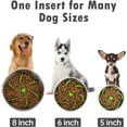 thumbnail image 3 of Slow Feeder Dog Bowls Insert, Cuttable Dog Slow Feeder with Suctions, Slow Eating Feeder Insert for Large Small Breed, Medium Size Dogs, Anti-gulping Cat Slow Feeder (Green), 3 of 7