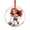 Pattern-2, variant on Crystal Glass Christmas Ornament Cute Cartoon Marmot, Groundhog Animal in Snowing Winter Glass Round Christmas Ornament Animal Pet Lover Owner Holiday Decorations And Xmas Gift Ideas