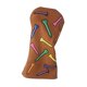 thumbnail image 5 of Funda para cabeza de palo de golf, funda de madera para palo de golf, accesorios de golf, funda protectora creativa para cuello largo para deportes 1 marrón, 5 of 8
