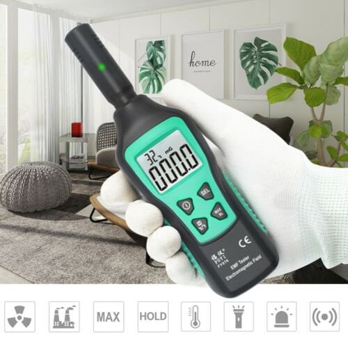 EMF Meter, Household Radiation Detector, 5HZ—3500MHzMET01,EMF Meter Radiation