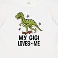 thumbnail image 4 of Inktastic My Gigi Loves Me Grandson Dinosaur Boys Baby T-Shirt, 4 of 5
