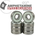 thumbnail image 1 of Amphetamine Planche à Roulettes / Longboard Bearings Tube en Acier Inoxydable, Lot de 8, 1 of 5