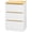 White, variant on TidBay Kitchen Storage Cart, 5 Tier Circular Rotating Basket, Large Storage Rack with 360 Degree Wheels, Fruit Vegetable Shelf, Rotatable Basket for Kitchen Bathroom