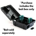 thumbnail image 2 of Tomcat Outpost Rat Bait Station - Child-Resistant, Large Rat Trap - Single Piece, Black, 2 of 5
