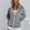 Gray, variant on Zip Up Sweatshirt Sevevn Women's Full Zip Up Hoodie Long Sleeve Hooded Sweatshirts Pockets Jacket Coat for Women
