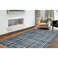 thumbnail image 2 of eCarpetGallery Modern Living Room Area Rug, 7'10" x 10'2", Petrol, Tessa, 2 of 9