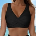 thumbnail image 2 of Hessimy Underwire Push Up Bikini Top - Women Swimsuit Tops Bathing Suit Bra Top Only(Black,L), 2 of 9