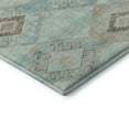 thumbnail image 3 of Addison Rugs Mayfield Premium Machine Washable Transitional Aztec Teal Rectangle Rug, 9' x 12', 3 of 7