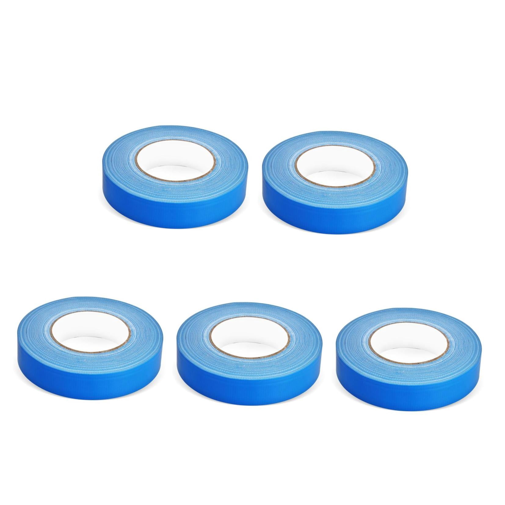 OUNONA OUNONA 5 Rolls Heavy Duty Duct Tape Waterproof Seam Fixing Colored Outdoor Repair Stage Sealing Carpet Tape 50m