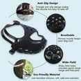 thumbnail image 2 of Short Snout Dogs Muzzle - Soft Silicone Breathable Bulldog Muzzle for Biting, Chewing, Licking High quality, 2 of 5