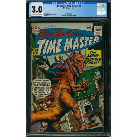 Rip Hunter Time Master #1 - CGC 3 Comic Book