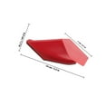 thumbnail image 2 of OULII 1Pair Red Motorcycle ABS Plastic Motorcycle Side Spoiler Wing Durable and Stylish, 2 of 6