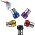 thumbnail image 1 of Bit Magnetizer Ring, Strong Magnetic Screw Ring for Drill, Screwdriver Head Magnetics Rings, 1/4 Inch/6.35mm Universal Magnetics Screw Rings Head (5pcs A), 1 of 7