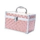 thumbnail image 2 of Caja de maquillaje portátil Caja de maquillaje multipropósito resistente Organizador de arte de la uña dura impermeable Beauty Cosmetic Box para joyas B, 2 of 8
