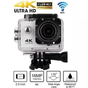 4k Sports Action Camera Set, Waterproof Mini Body Camera with Audio and Video Recording, Pro Action Camera for Outdoor Sports Vlogging Camera for Outdoor