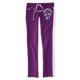 thumbnail image 2 of Aeropostale - Pantalones de chándal ajustados y elásticos para mujer, morado, pequeño Aeropostale Pantalones deportivos, 2 of 2