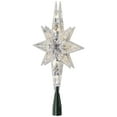 thumbnail image 4 of Northlight Lighted Faceted Star of Bethlehem Christmas Tree Topper- 13.5" - Clear Lights, 4 of 6