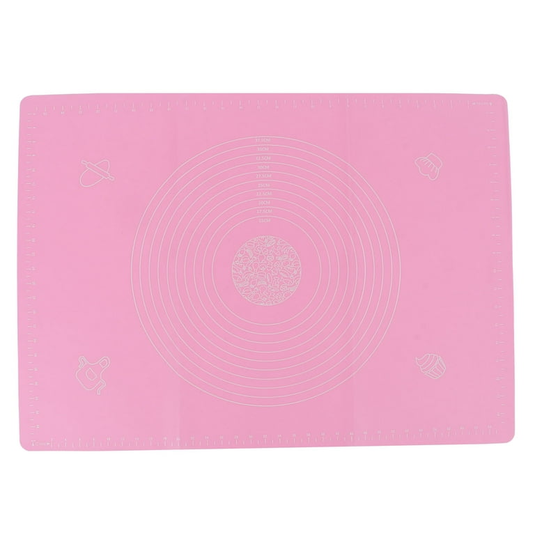 Pink Perforated Silicone Baking Mat - Half-Sheet