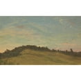 thumbnail image 2 of Frederic Edwin Church 14x10 Gold Ornate Wood Frame and Double Matted Museum Art Print Titled - Summer Landscape (1870-80), 2 of 4