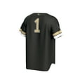 thumbnail image 3 of Youth GameDay Greats #1 Black Wake Forest Demon Deacons Lightweight Collegiate Baseball Fashion Jersey, 3 of 4