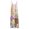 thumbnail image 4 of Easter Bunnies Rabbits Sleeveless Dress Women's Luxury Party Dress Birthday Dresses for Women, 4 of 7