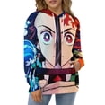 thumbnail image 5 of Demon Slayer Unisex Adult Hoodie Casual Hooded Sweatshirt Pullover Novelty 3D Printed Sweater Jacket 3XL, 5 of 8