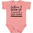 thumbnail image 3 of Inktastic Future Flute Player Music Boys or Girls Baby Bodysuit, 3 of 5