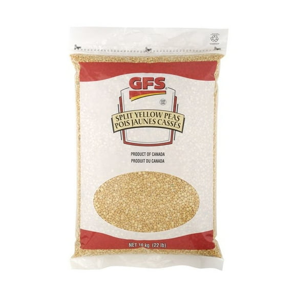 CP Gordon Dry Split Yellow Peas Bag 10Kg/22.05Lbs