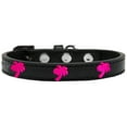 thumbnail image 4 of Dog, Puppy  Pet Widget Fashion Collar, "Pink Palm Tree", 4 of 7