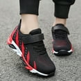 thumbnail image 5 of CAICJ98 Boys' Girls' Athletic Shoes Breathable Lightweight Outdoor Sport Casual Shoes Kids Running Training Sneakers for Boys Girls Red,4(Little Kid/Big Kid), 5 of 7