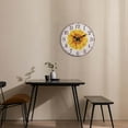 thumbnail image 4 of Clocks Clearance 30Cm European Retro Sunflower Wall Clock Home Living Room Decoration Wall Clock, 4 of 4