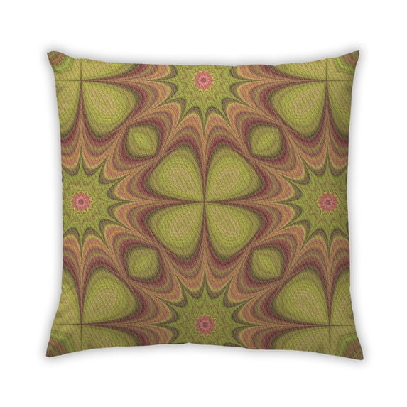 Ahgly Company Indoor Square Contemporary Throw Pillow, 18 inch by 18 inch