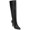 Black Synthetic, variant on Franco Sarto Womens Koko Faux Leather Wide Calf Knee-High Boots