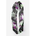 thumbnail image 2 of Bimba Womens Rectangular Printed Cotton Voile Scarf Neck Head Wrap-40 x 40 Inches, 2 of 7