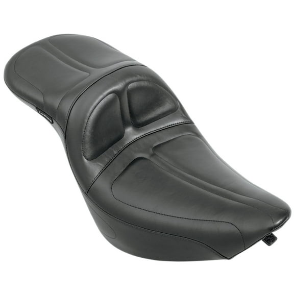 Le Pera Daddy Long Legs Stitched Black Motorcycle Seat (LX-910DL)