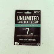 FreedomPop ZMP-SIMKITUM-VD02-P01 Un Real 3 Month 1GB Mobile 4G SIM Kit