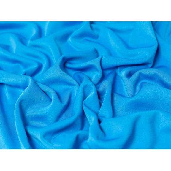 Minerva Scuba Stretch Knit Fabric Turquoise - per yard