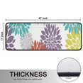 thumbnail image 5 of Kitchen Rugs Sets Of 2,Yellow Floral and Petal Pattern Anti Fatigue Kitchen Mat Rugs Non Slip Washable,Decorative Kitchen Floor Mats for Kitchen,Sink,Laundry,17"x47"+17"x47", 5 of 5