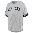 thumbnail image 2 of Men's Mitchell & Ness Derek Jeter Gray New York Yankees 1998 Cooperstown Collection Road Authentic Jersey, 2 of 3