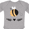 thumbnail image 4 of Inktastic Honey Bee Gifts Beekeeper Girls Long Sleeve Baby Bodysuit, 4 of 5