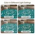 thumbnail image 7 of ODIKA 8'x10' Ultra-Soft Area Rug, Dolphin Ocean Turtle Marine Theme Wave Themed Border Coral Motifs None Washable, Bare feet friendly, Silk-Touch for Bedroom, Under Sectional, 7 of 7