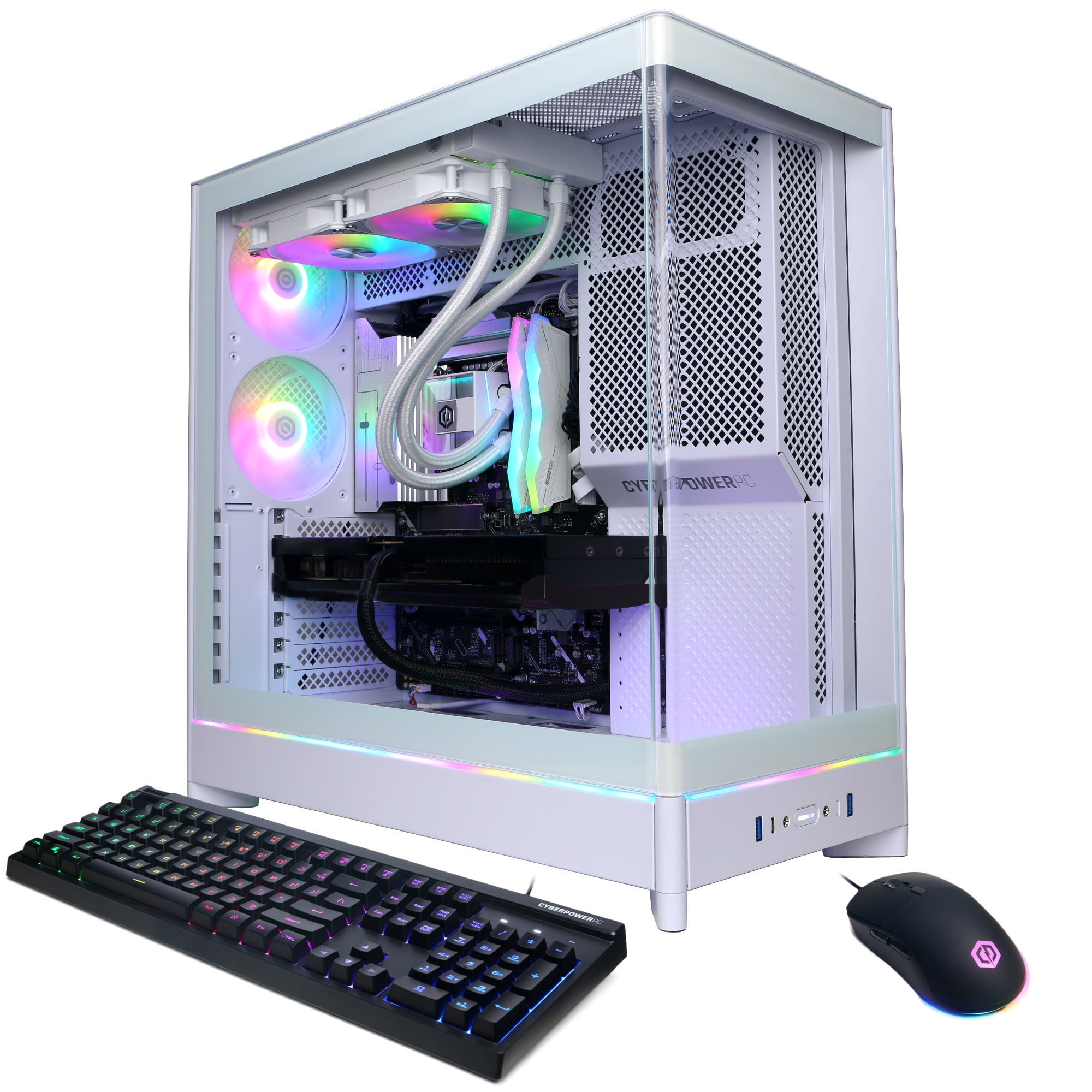 CyberPowerPC Gamer Supreme Gaming PC, Intel Core Ultra 7 265KF, NVIDIA GeForce RTX 5070 Ti 16GB, 32GB DDR5, 2TB SSD, SLC10060CPGV16