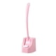thumbnail image 3 of Escobilla de Baño con Soporte, Escobilla de Baño, Fregadora de Inodoro, Cepillo de Limpieza, Cabezal de Cepillo de Doble Cara para Inodoro Doméstico Rosa, 3 of 9